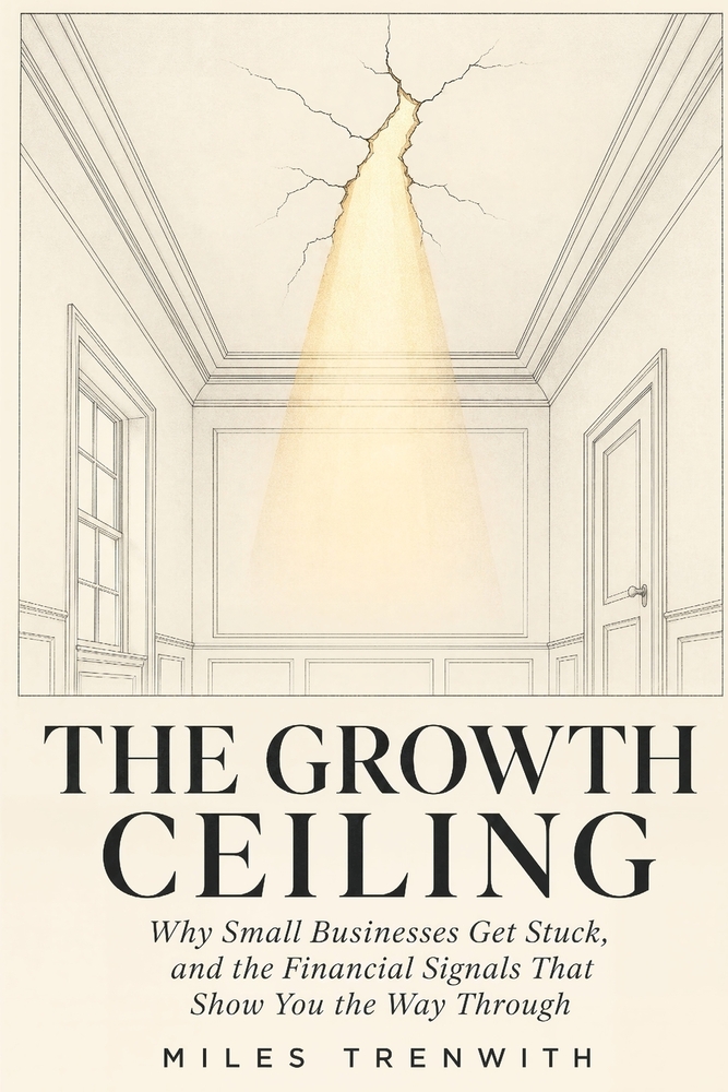 The Growth Ceiling: Why Small Businesses Get Stuck, and the Financial Signals That Show You the Way Through cover