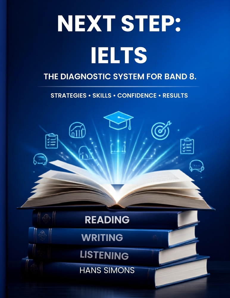 Next Step: IELTS: The diagnostic system for Band 8. cover