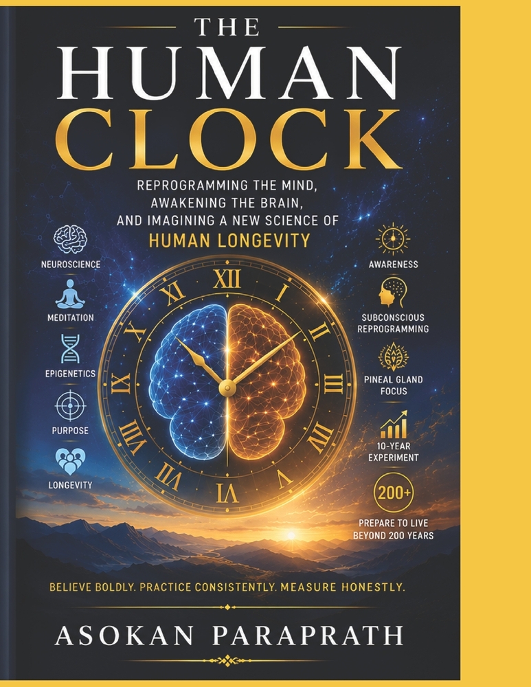 The Human Clock: Reprogramming the Mind, Resetting the Biological Clock cover