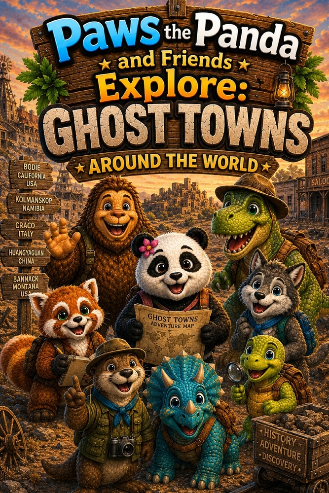 Paws the Panda and Friends Explore: Time Travel to the Oregon Trail cover