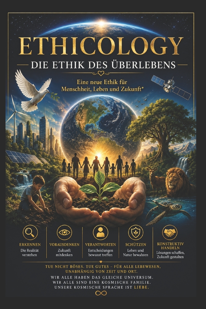Ethicology - Die Ethik Des Überlebens: Eine neue Ethik für Menschheit, Leben und Zukunft cover