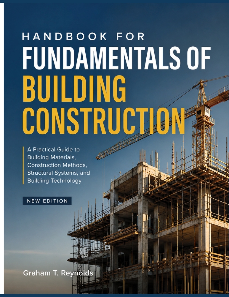Handbook for Fundamentals of Building Construction: A Practical Guide to Building Materials, Construction Methods, Structural Systems, and Building Te cover