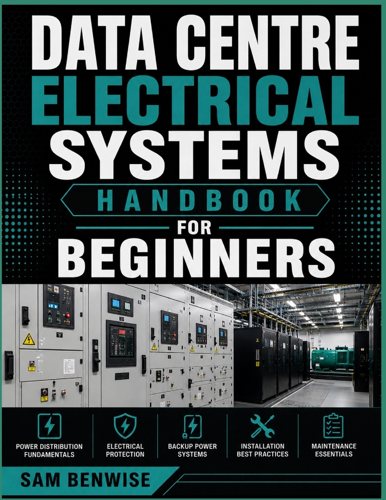 Data Centre Electrical Systems Handbook For Beginners: A Practical Guide to Power Distribution, Protection, Backup Systems, Installation, and Maintena cover