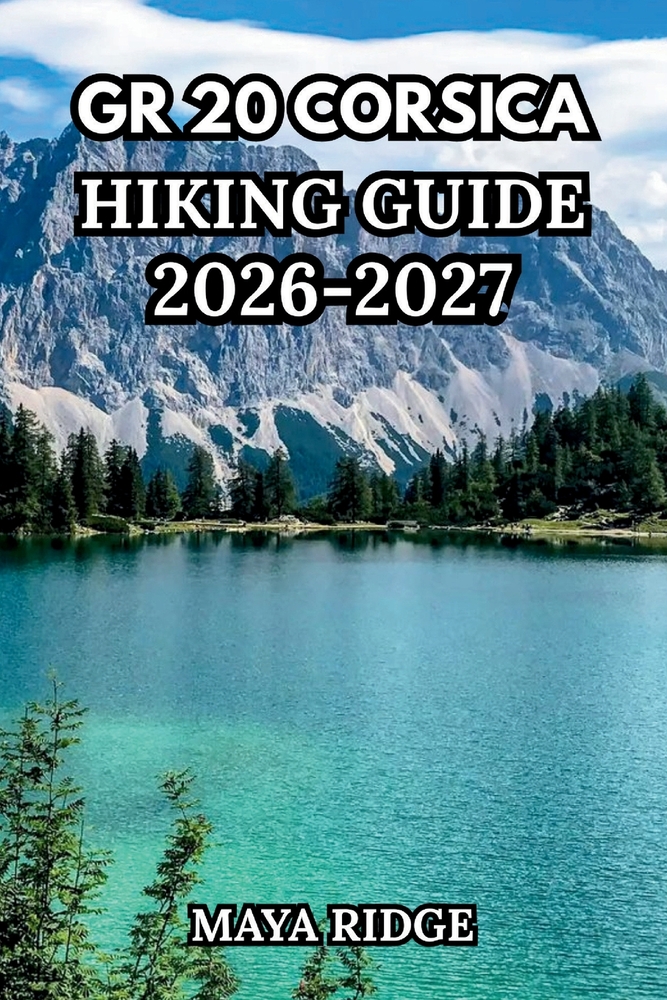 Gr20 Corsica Hiking Guide 2026-2027: Europe's Toughest Trail - Complete Stage-by-Stage Routes from Calenzana to Conca with Maps, Refuges, Gear & Plann cover
