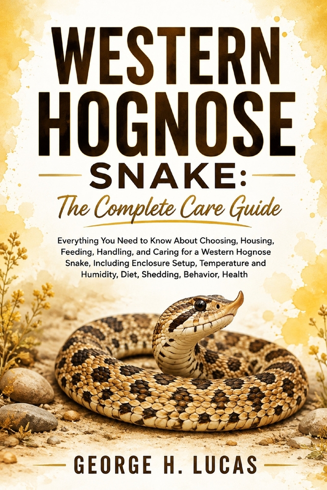 Western Hognose Snake: The Complete Care Guide: Everything You Need to Know About Choosing, Housing, Feeding, Handling, and Caring for a Western Hogno cover