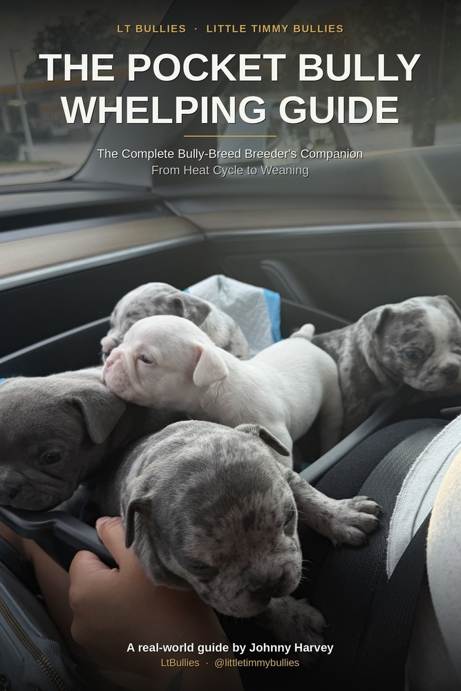 The Pocket Bully Whelping Guide: The Complete Bully-Breed Breeder's Companion - Whelping, C-Sections & Newborn Puppy Care, from Heat Cycle to Weaning cover