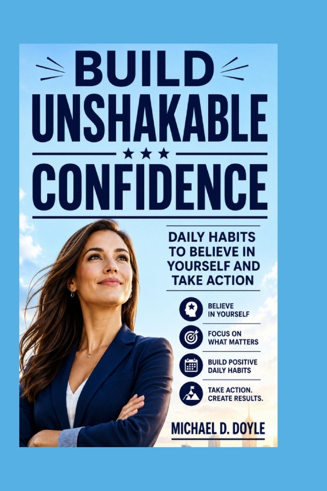 Build Unshakable Confidence: Daily Habits To Believe in Yourself and Take Action cover