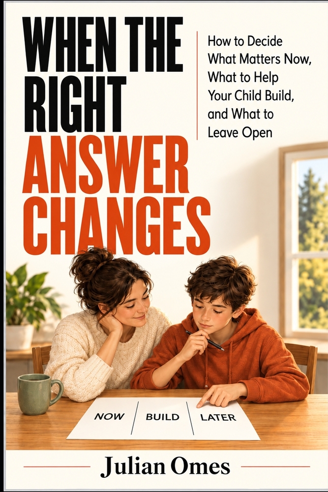 When the Right Answer Changes: How to Decide What Matters Now, What to Help Your Child Build, and What to Leave Open cover