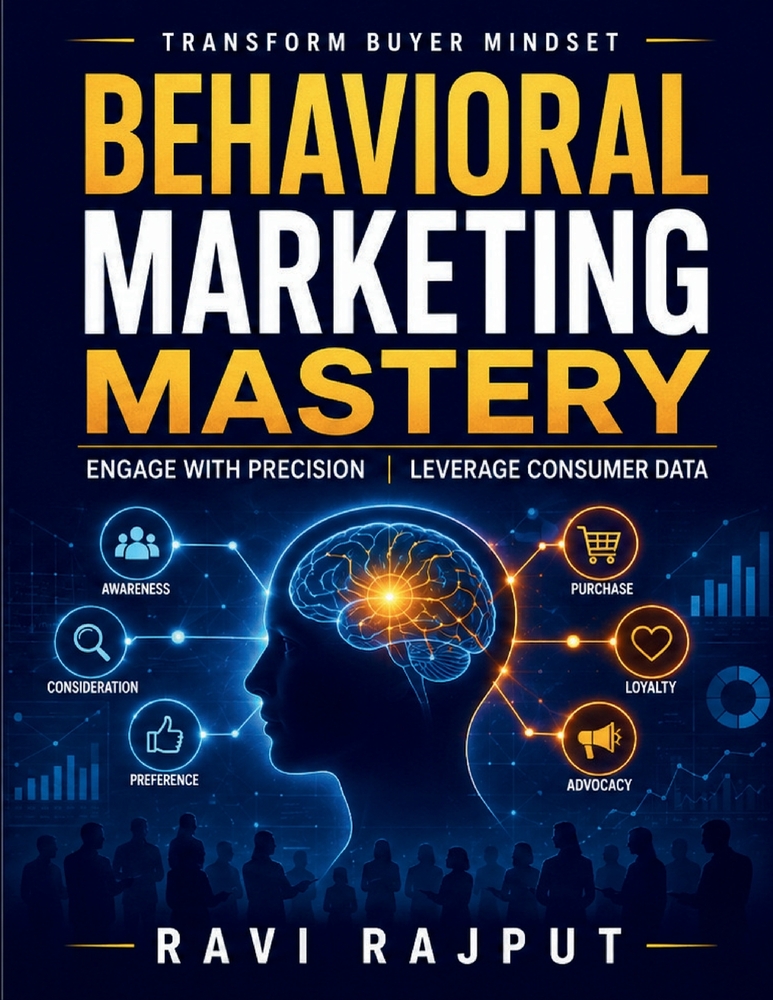 Behavioral Marketing Mastery: AI in Consumer Psychology Cultural Buying Influences Behavioral Segmentation Tools Trust Building in Marketing Memory Bi cover