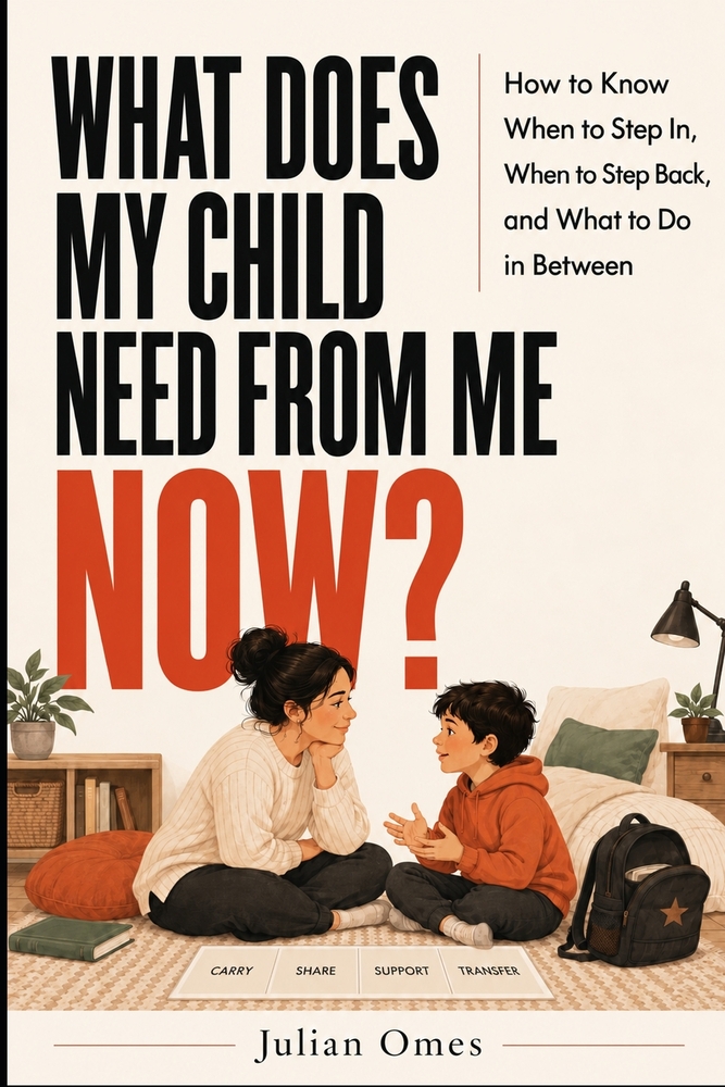 What Does My Child Need From Me Now?: How to Know When to Step In, When to Step Back, and What to Do in Between cover