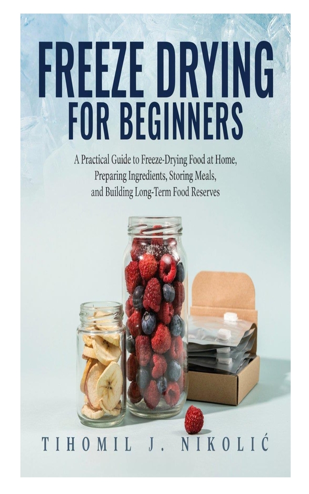 Freeze Drying for Beginners: A Practical Guide to Freeze-Drying Food at Home, Preparing Ingredients, Storing Meals, and Building Long-Term Food Reserv cover