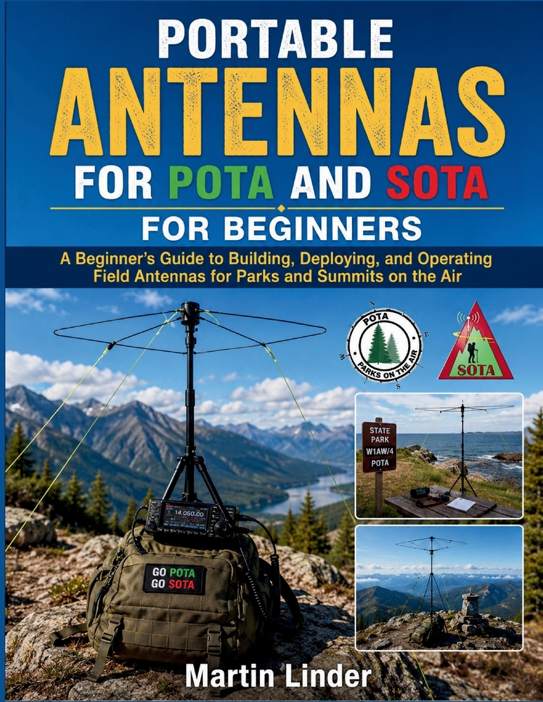 Portable Antennas for POTA and SOTA for Beginners cover