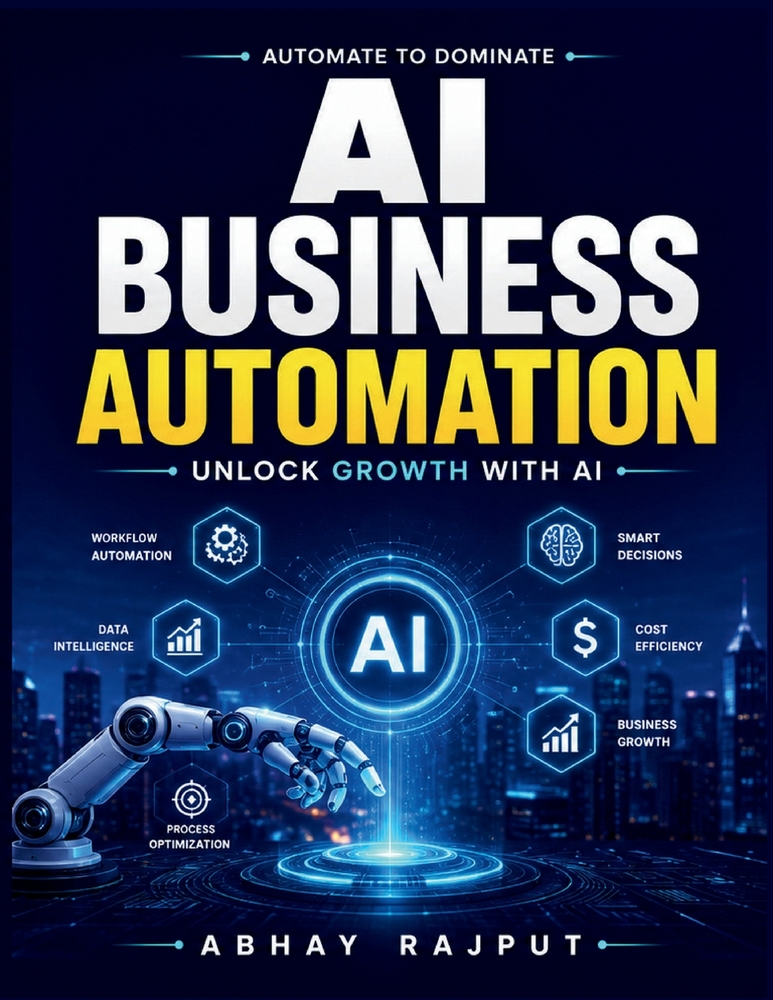 AI Business Automation: automation frameworks business efficiency strategies revenue maximization tools workflow models with AI future of AI in busine cover