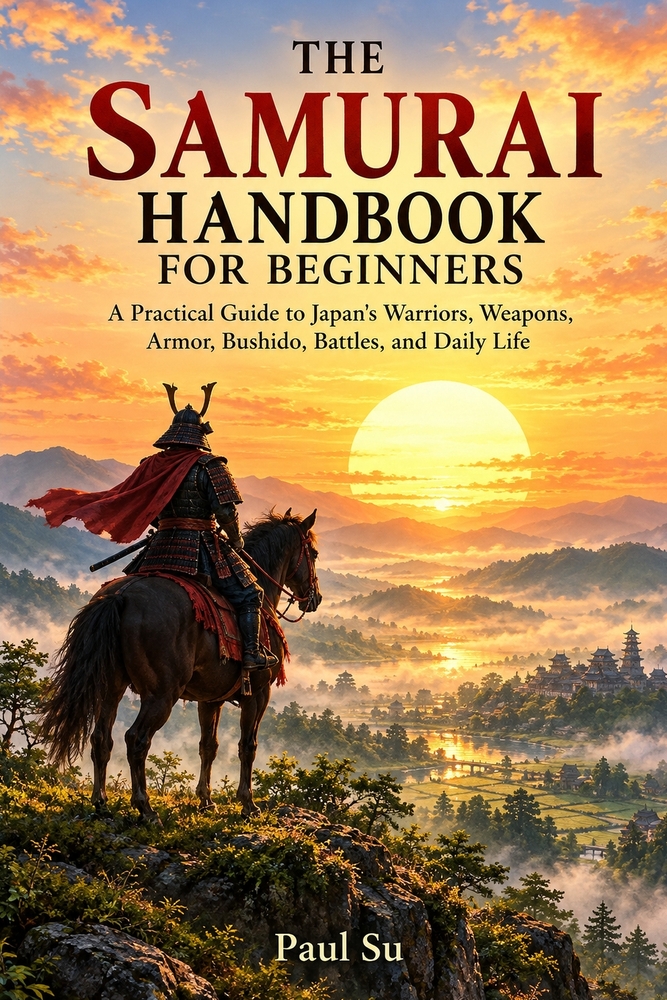 The Samurai Handbook for Beginners: A Practical Guide to Japan's Warriors, Weapons, Armor, Bushido, Battles, and Daily Life cover