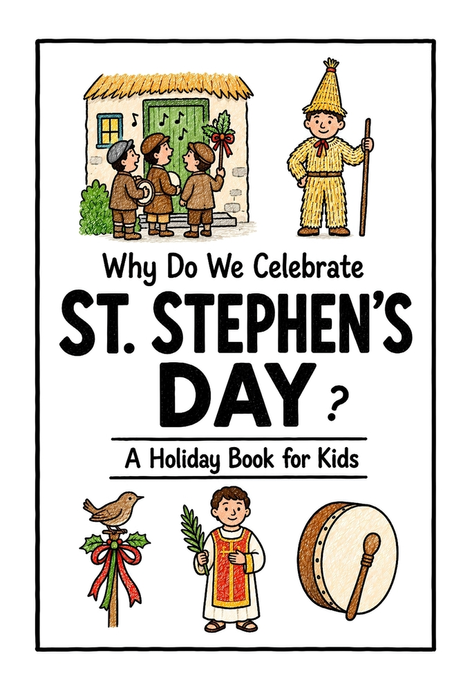Why Do We Celebrate St. Stephen's Day?: A Fun, Educational, and Illustrated Holiday Book for Kids and Curious Minds About December 26 Traditions Aroun cover