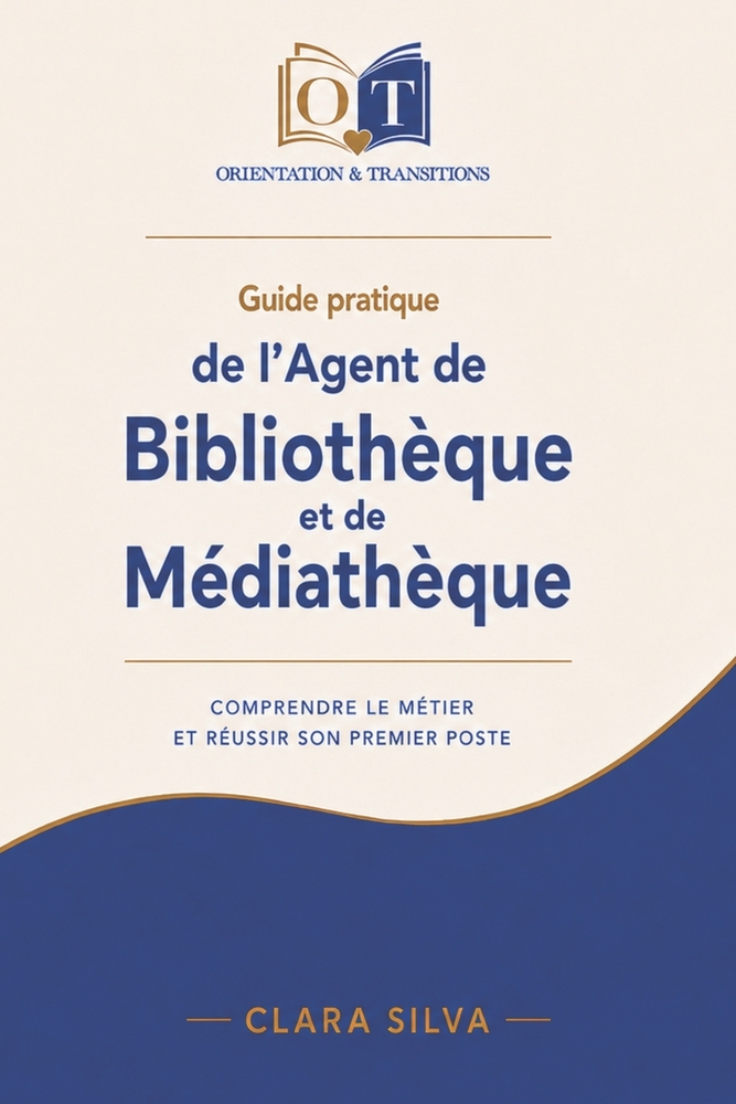 Guide Pratique de l'Agent de Bibliothèque et de Médiathèque: Comprendre le métier et réussir son premier poste cover