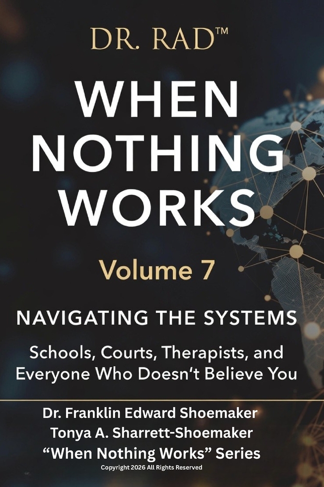 WHEN NOTHING WORKS Volume 7: Navigating the Systems Schools, Courts, Therapists, and Everyone Who Doesn't Believe You cover