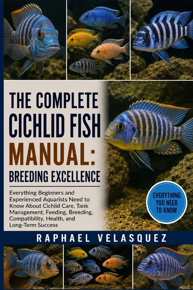 The Complete Cichlid Fish Manual: BREEDING EXCELLENCE: Everything Beginners and Experienced Aquarists Need to Know About Cichlid Care, Tank Management cover