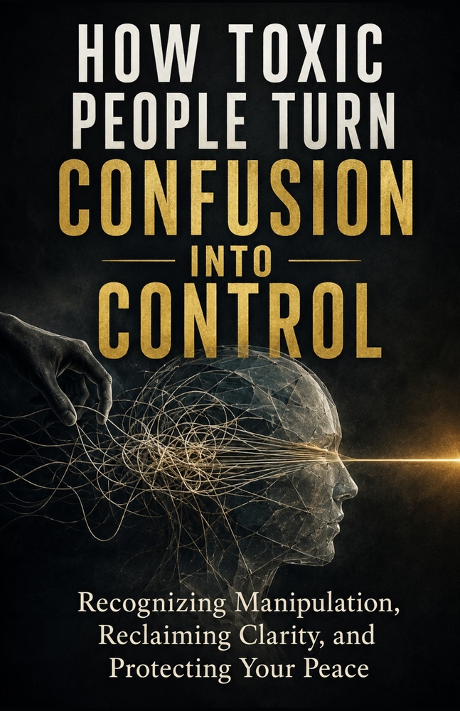How Toxic People Turn Confusion Into Control: Recognizing Manipulation, Reclaiming Clarity, and Protecting Your Peace cover