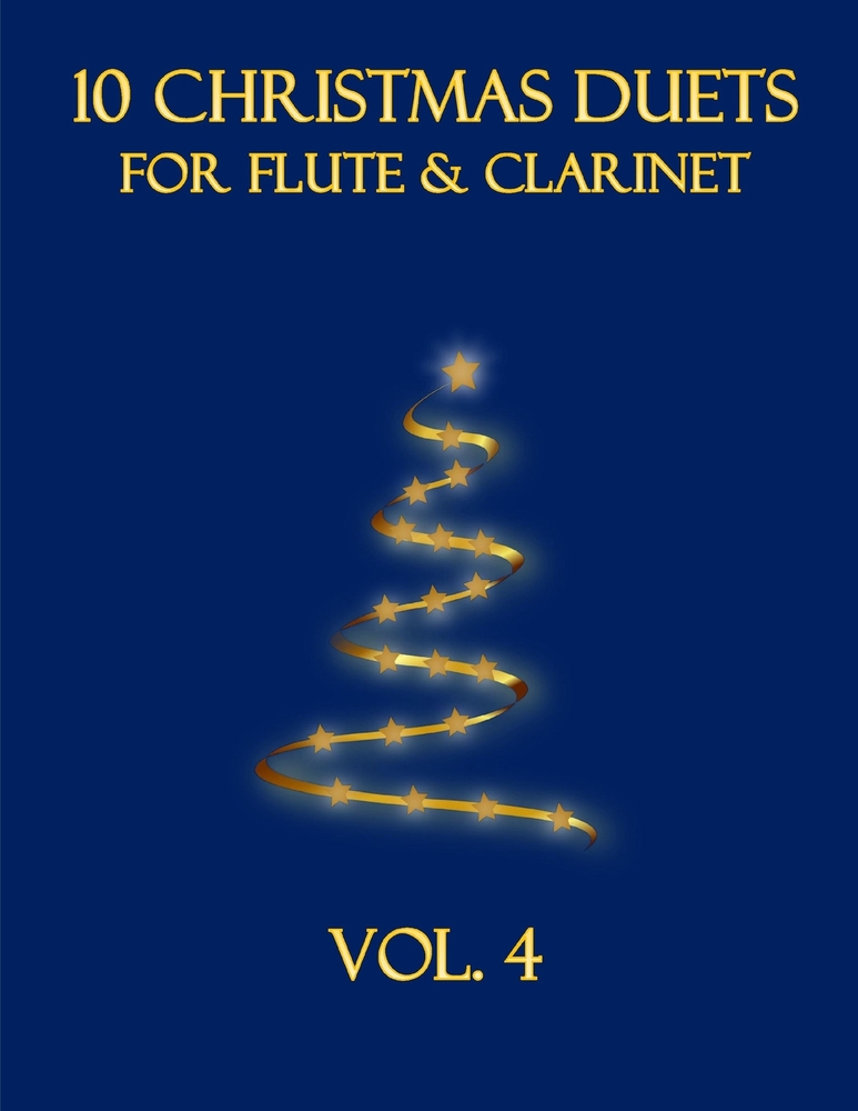 10 Christmas Duets for Flute and Clarinet: Vol. 4 cover