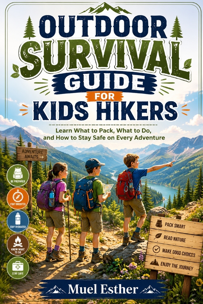 Outdoor Survival Guide for Kids Hikers: Learn What to Pack, What to Do, and How to Stay Safe on Every Adventure cover