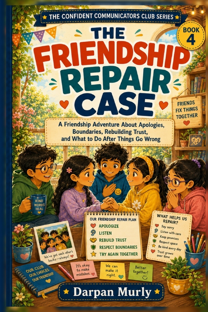 The Friendship Repair Case: A Friendship Adventure About Apologies, Boundaries, Rebuilding Trust, and What to Do After Things Go Wrong cover
