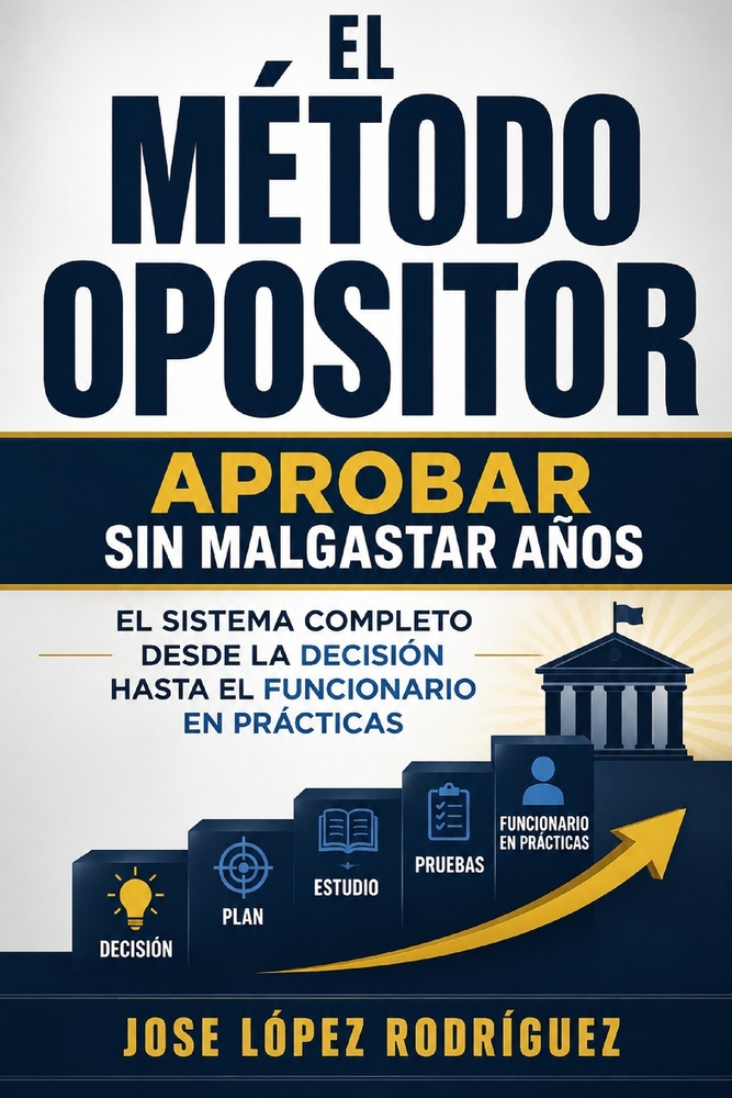 El M�todo Opositor. Aprobar sin malgastar a�os.: El sistema completo desde la decisi�n hasta el funcionario en pr�cticas cover