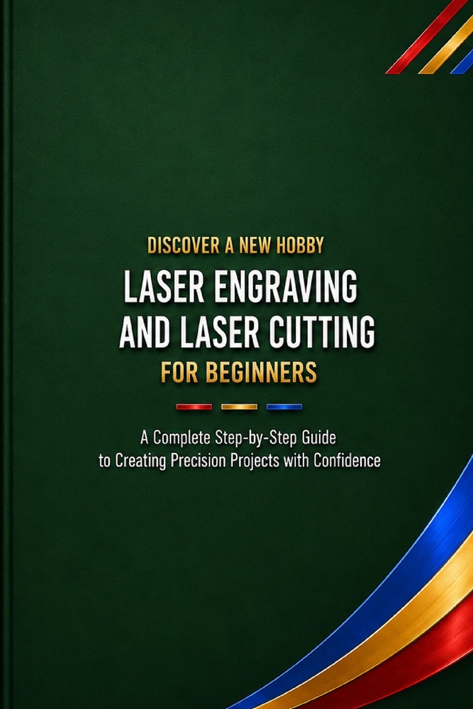 Laser Engraving and Laser Cutting for Beginners: A Complete Step-by-Step Guide to Creating Precision Projects with Confidence cover