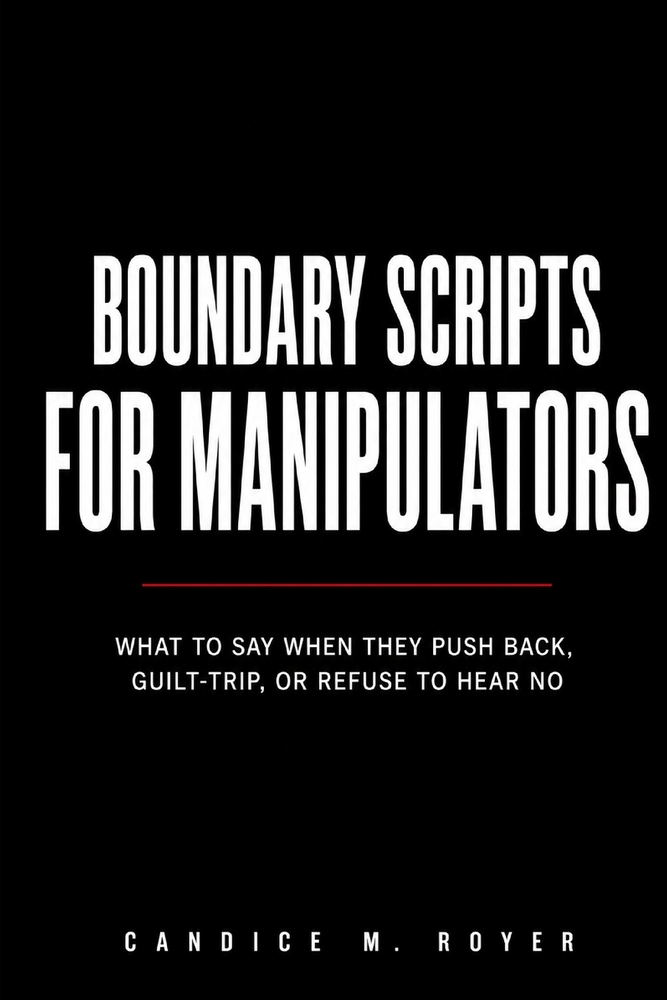 Boundary Scripts for Manipulators: What to Say When They Push Back, Guilt Trip, or Refuse to Hear No cover