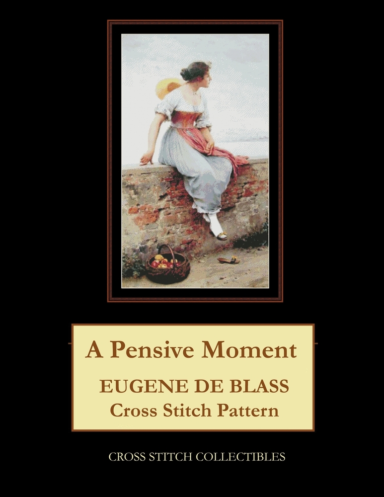 A Pensive Moment: Eugene de Blass Cross Stitch Pattern cover
