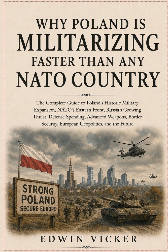 Why Poland Is Militarizing Faster Than Any NATO Country: The Complete Guide to Poland's Historic Military Expansion, NATO's Eastern Front, Russia's Gr cover