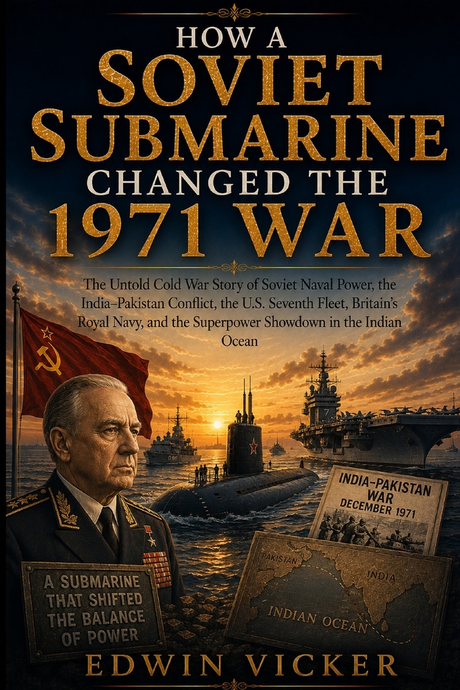 How a Soviet Submarine Changed the 1971 War: The Untold Cold War Story of Soviet Naval Power, the India-Pakistan Conflict, the U.S. Seventh Fleet, Bri cover