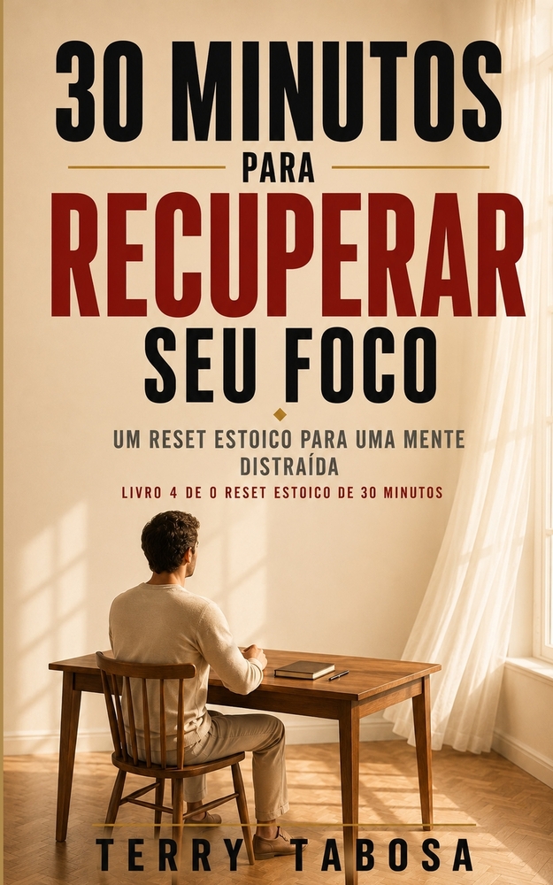 30 Minutos para Recuperar Seu Foco: Um Reset Estoico para uma Mente Distraída cover