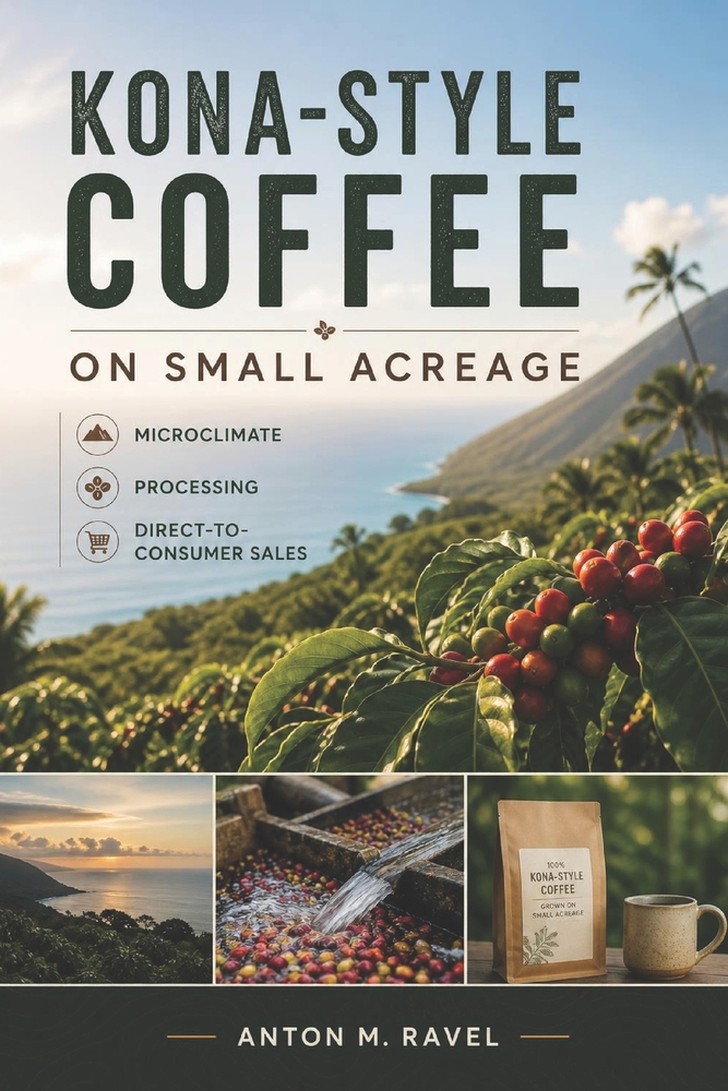 Kona-Style Coffee on Small Acreage: Microclimate, Processing, and Direct-to-Consumer Premium Sales cover