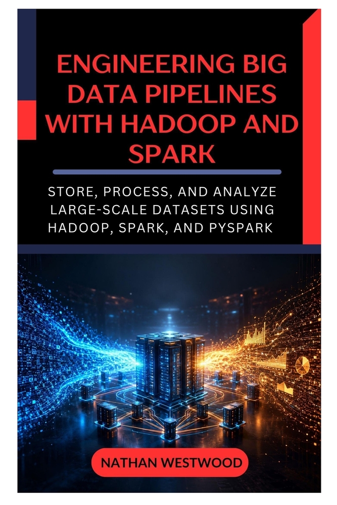 Engineering Big Data Pipelines with Hadoop and Spark: Store, Process, and Analyze Large-Scale Datasets Using Hadoop, Spark, and PySpark cover