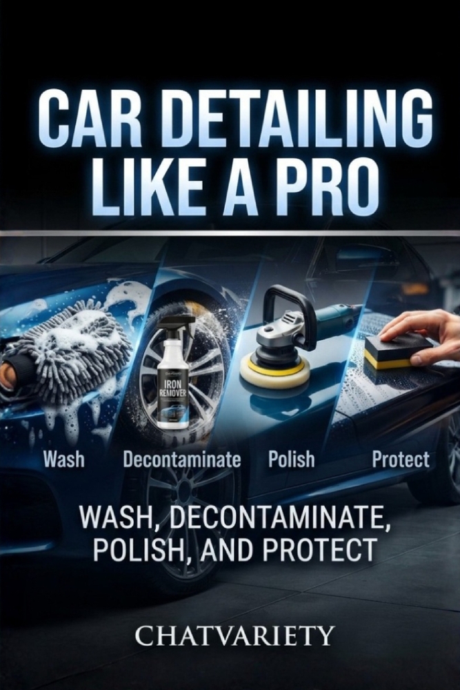 Car Detailing Like a Pro: Wash, Decontaminate, Polish, and Protect cover