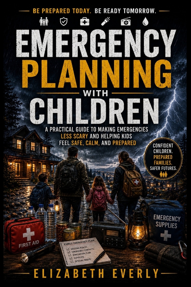 Emergency Planning with Children: A Practical Guide to Making Emergencies Less Scary and Helping Kids Feel Safe, Calm, and Prepared cover