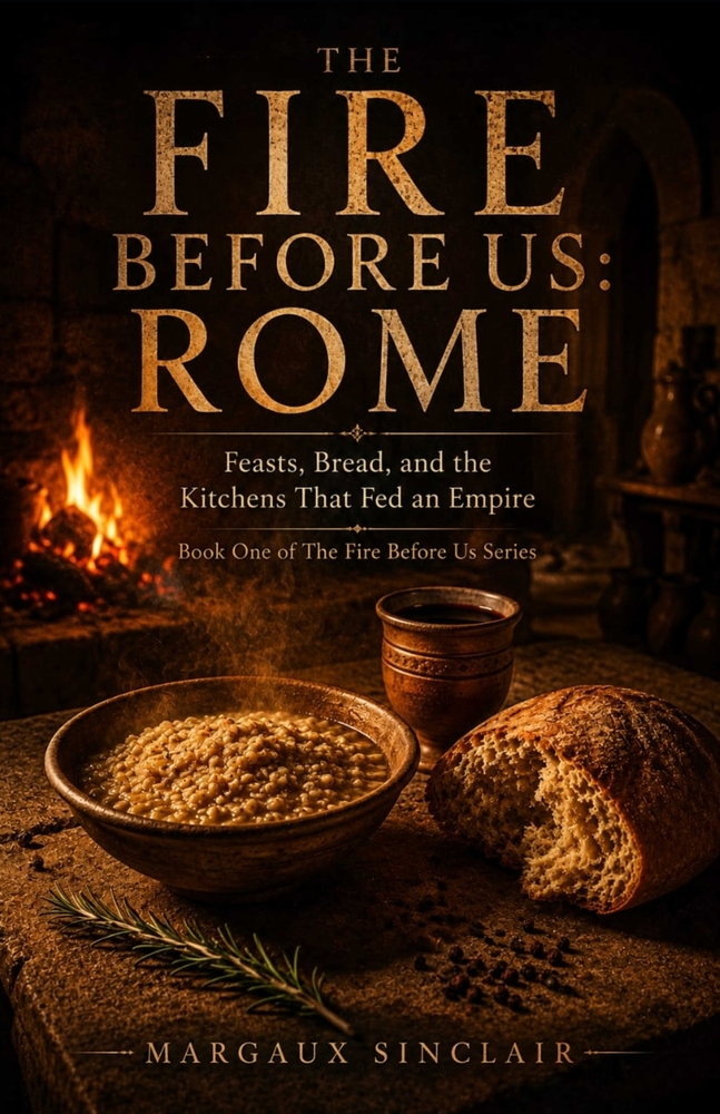 The Fire Before Us: ROME: Offerings, Feasts, and the Table That Never Emptied Book Three of The Fire Before Us Series cover