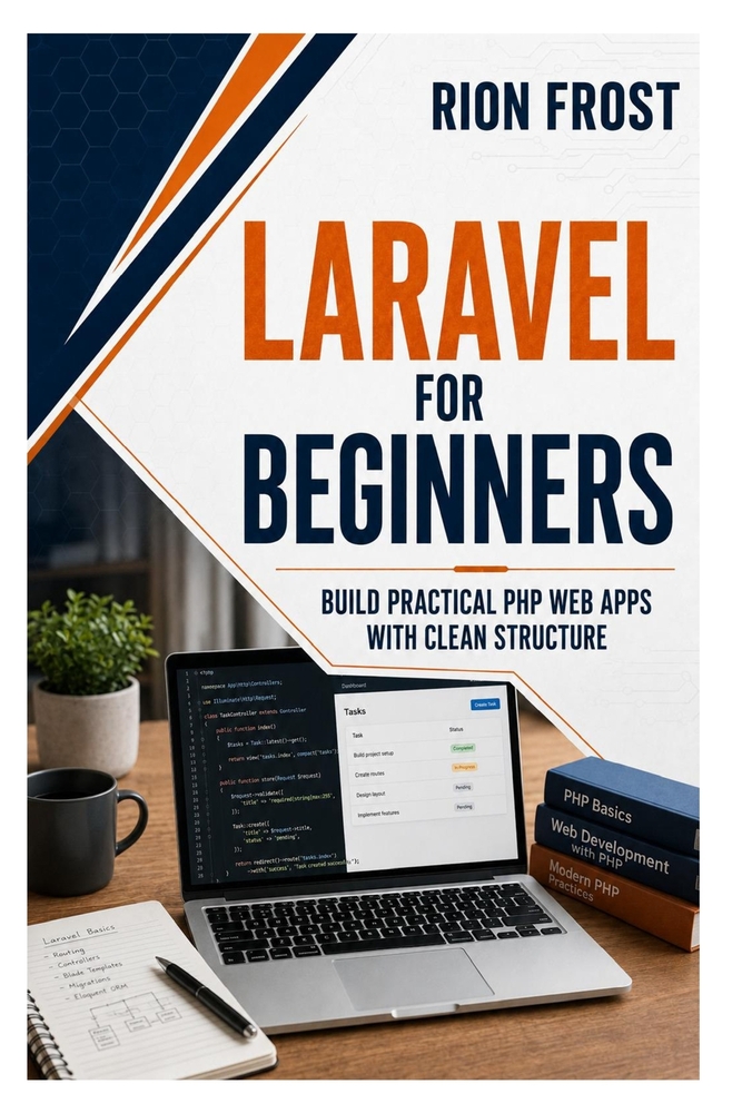 Laravel for Beginners: Build Practical PHP Web Apps with Clean Structure cover