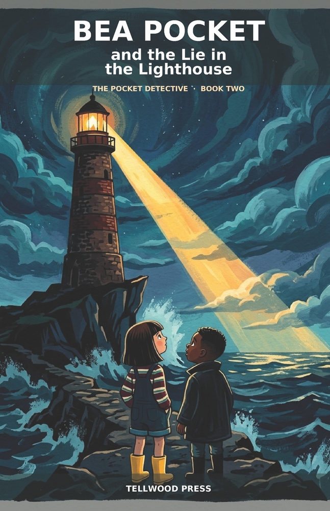 BEA POCKET and the Lie in the Lighthouse cover