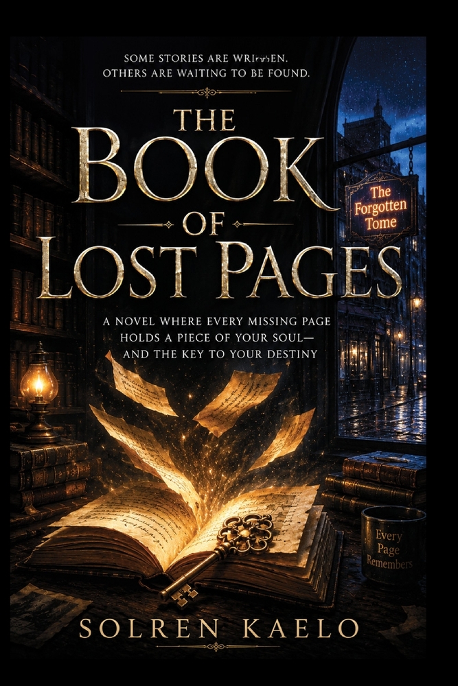 The Book of Lost Pages: A Novel Where Every Missing Page Holds a Piece of Your Soul-and the Key to Your Destiny cover