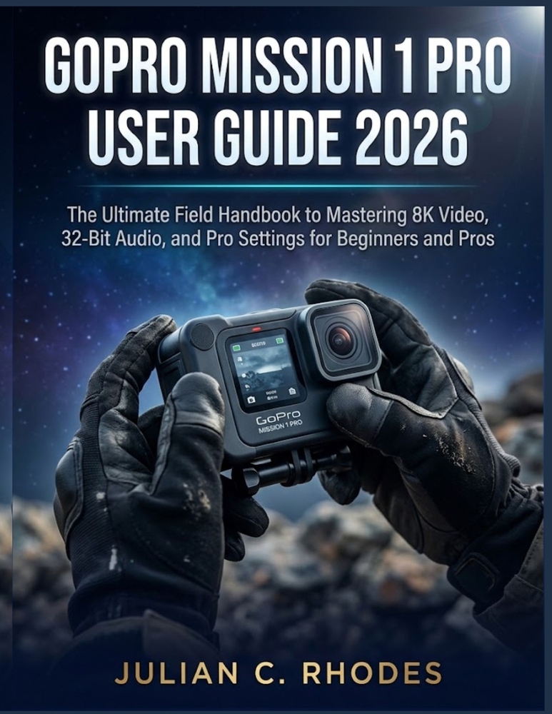Gopro Mission 1 Pro User Guide 2026: The Ultimate Field Handbook to Mastering 8K Video, 32-Bit Audio, and Pro Settings for Beginners and Pros cover