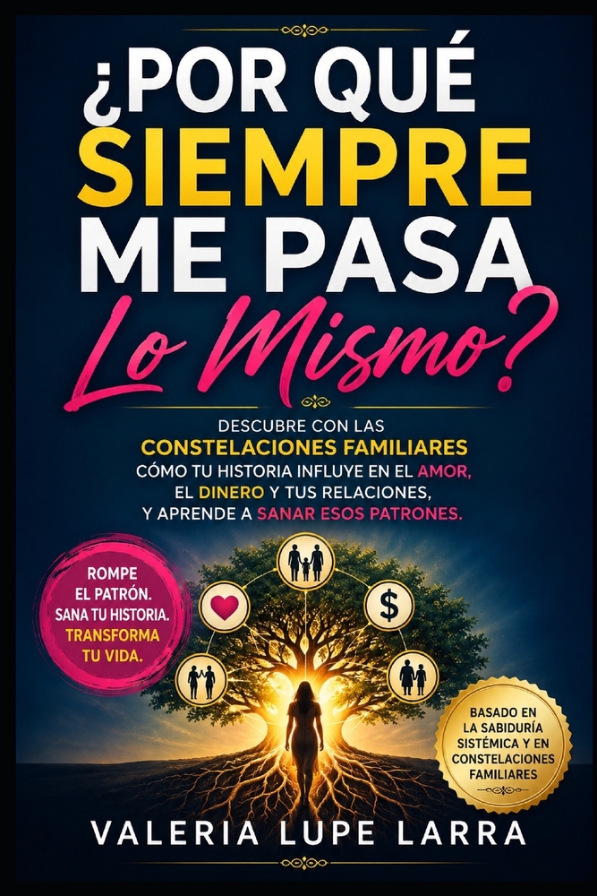 ¿Por qué siempre me pasa lo mismo?: Descubre con las Constelaciones Familiares cómo tu historia influye en el amor, el dinero y tus relaciones, y apre cover