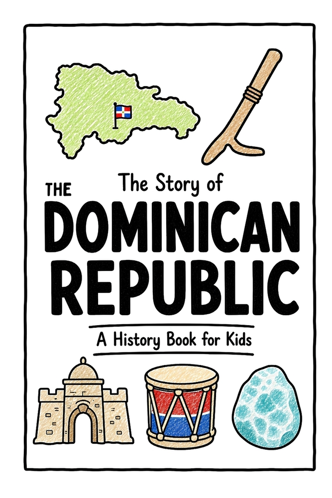 The Story of the Dominican Republic - A History Book for Kids: A Fun, Educational, and Illustrated Journey Through Dominican History for Children and cover