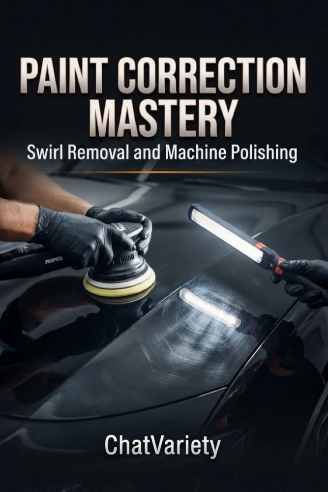 Paint Correction Mastery: Swirl Removal and Machine Polishing cover