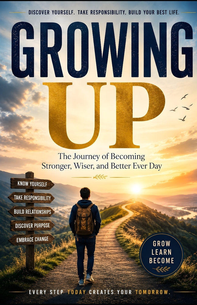 Growing Up: The Journey of Becoming Stronger, Wiser, and Better Every Day cover