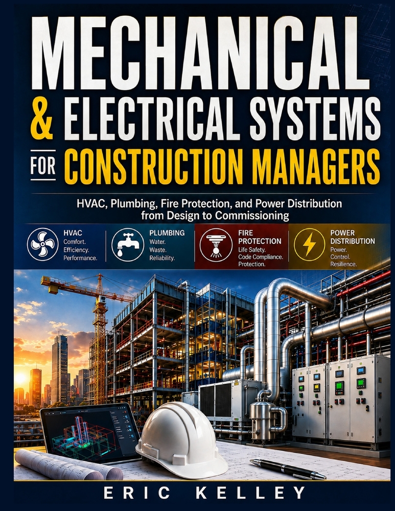 Mechanical And Electrical Systems for Construction Managers: HVAC, Plumbing, Fire Protection, and Power Distribution from Design to Commissioning cover
