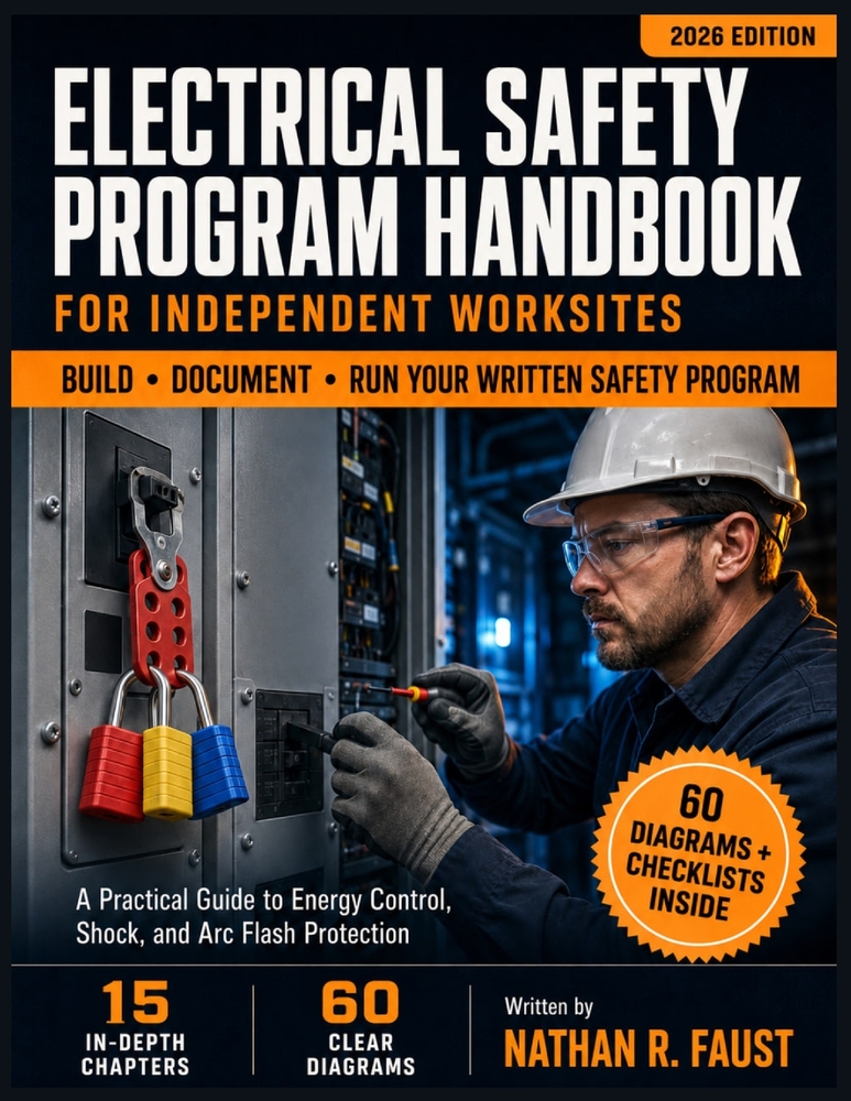 Electrical Safety Program Handbook for Independent Worksites: A Practical Guide to Building, Documenting, and Running a Written Program for Energy Con cover
