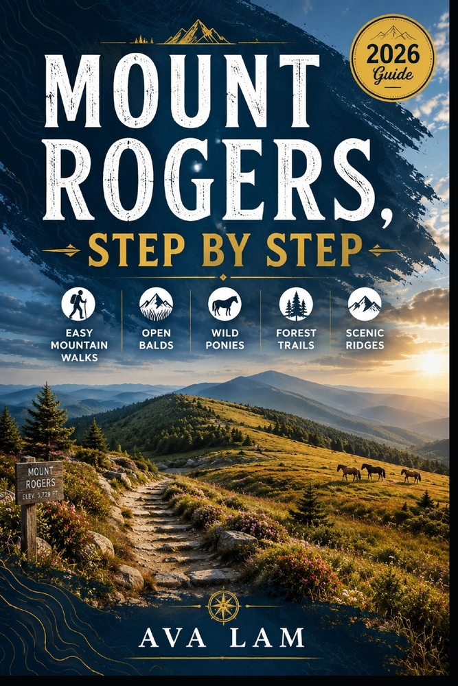 Mount Rogers, Step By Step: Easy Mountain Walks, Open Balds, Wild Ponies, Forest Trails & Scenic Ridges cover