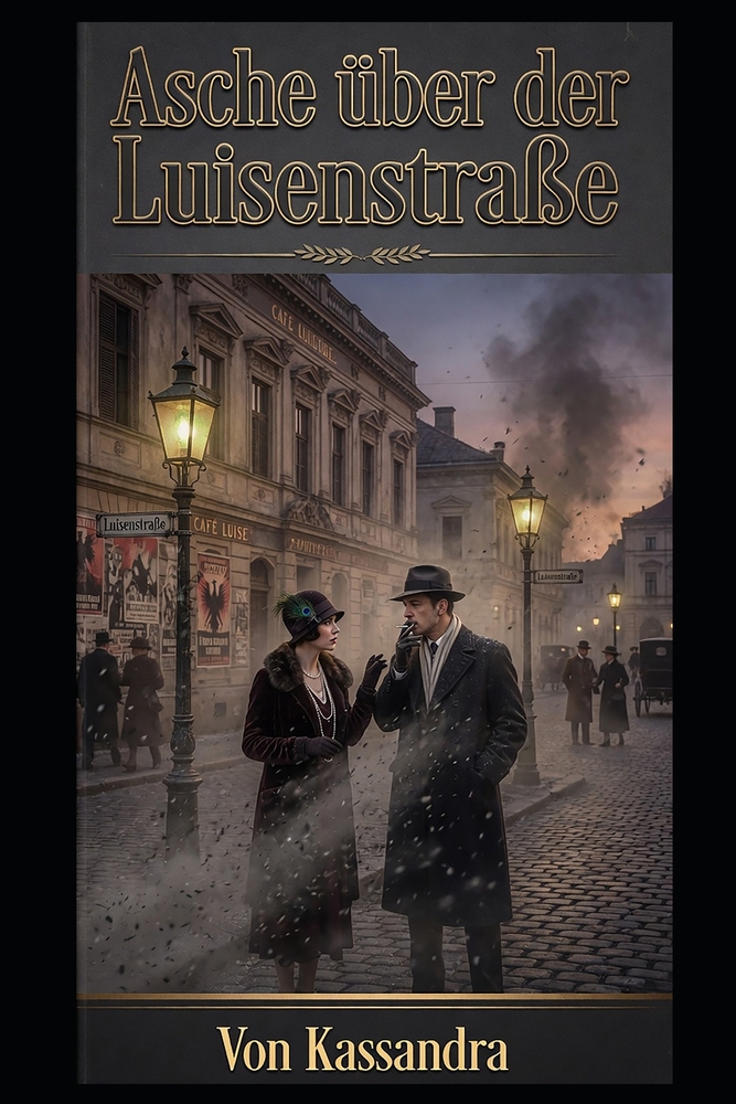 Asche über der Luisenstraße: Historischer Roman über verbotene Liebe und politische Verschwörung im Berlin von 1923 cover